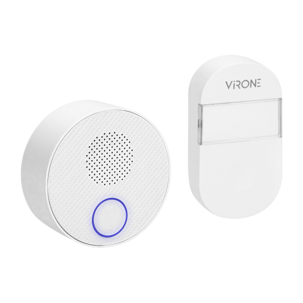 SONUS AC wireless doorbell, plug-in system, with battery-free button, learning system, 38 ringtones, operation range up to 100m SONUS AC wireless doorbell, plug-in system, with battery-free button, learning system, 38 ringtones, operation range up to 100m